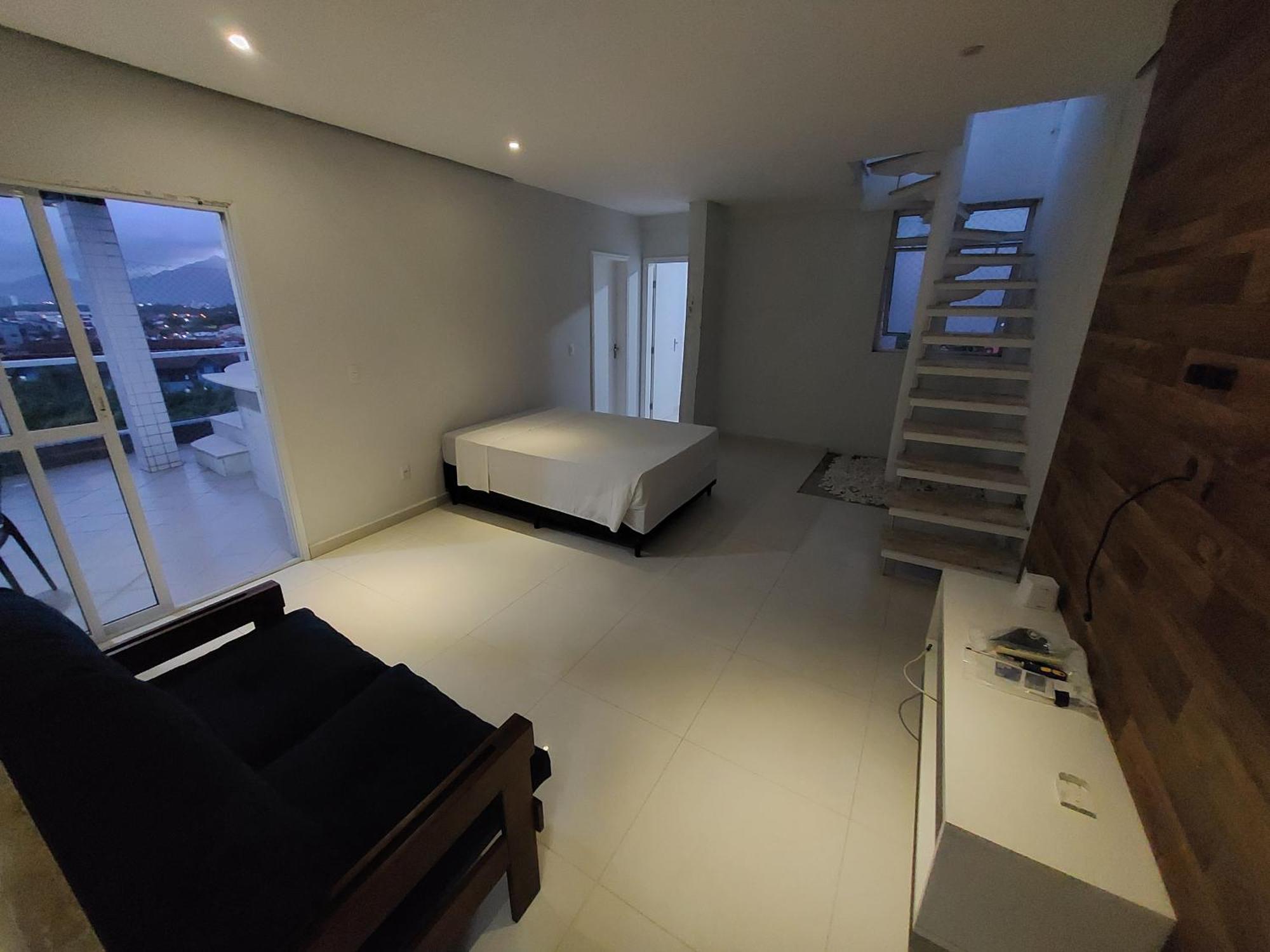 Apartamento A 50M Praia Maitinga, Wifi, Churrasqueira Na Varanda Bertioga Quarto foto